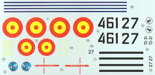 LF Models LFMC7243 1:72 Douglas C-47A 461-27 461 Escuadron 1970 Spanish AirForce