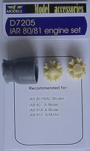 LF Models LFMD7205 1:72 IAR IAR-80/IAR-81 engine set