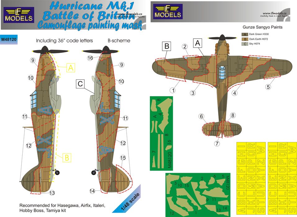LF Models LFMM48120 1:48 Hawker Hurricane Mk.I Battle of Britain Camo