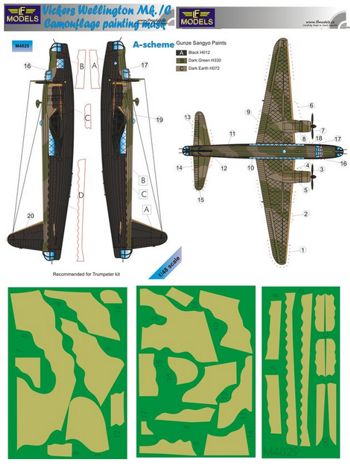 LF Models LFMM4829 1:48 Vickers Wellington Mk.IC