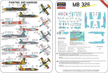 LF Models LFPE7281 Aermacchi MB-326 International Service Kit 1:72