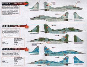 Linden Hill LHD48032 1:48 Mikoyan MiG-29 9-12