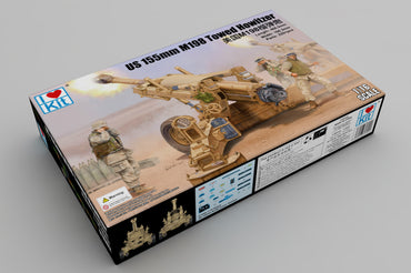 I Love Kit 61602 M198 155mm Medium Towed Howitzer 1:16 Model Kit