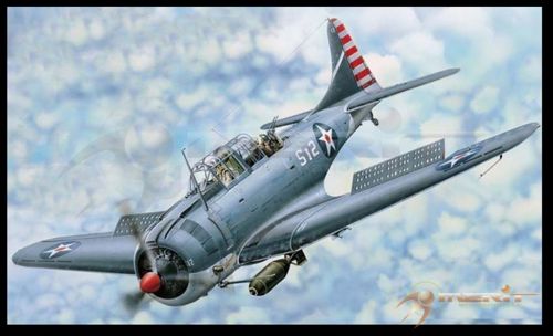 I Love Kit 61801 Douglas SBD-3 Dauntless 1:18 Model Kit
