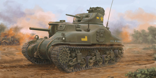 I Love Kit 63516 M3A1 Medium Tank WWII US Army Lee w/Cast Hull 1:35 Model Kit