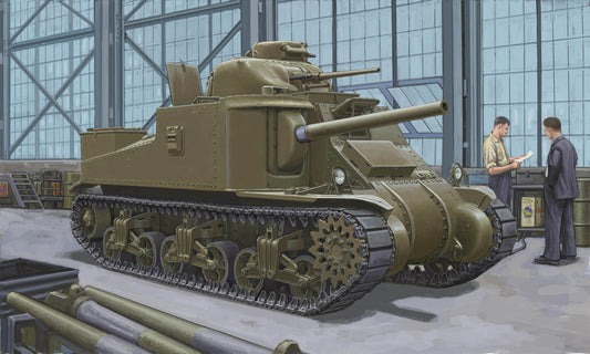 I Love Kit 63518 US M3A4 Medium Tank Lee/Grant WWII 1:35 Model Kit