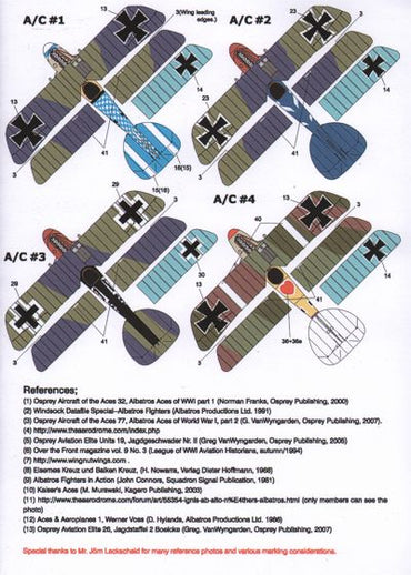 Lifelike LL48040 1:48 Albatross D.III/D.V Part 2
