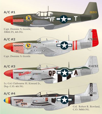 Lifelike LL48048 1:48 North-American P-51D Mustang part 4