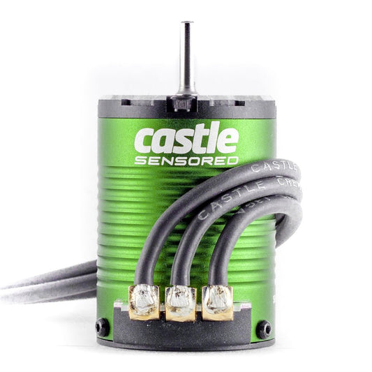 Castle Creations Motor, 4-POLE Sensored Brushless, 1406-4600kV CC060-0056-00