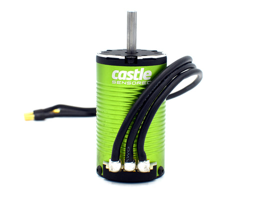 Castle Creations MOTOR, 4-POLE SENSORED BRUSHLESS 1412-3200KV 5MM CC060-0096-00