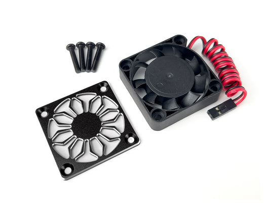 RC Overhaul 40mm Motor Fan w/cover Black - Gorgon RCO-FAN05B