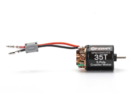 Spektrum Firma 35T Rebuildable 3-Pole Brushed Crawler Motor SPMXSM5353
