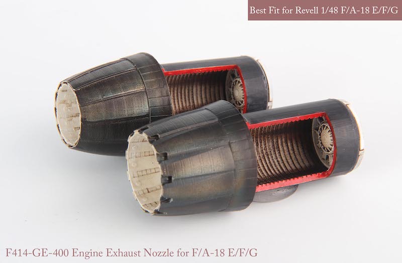 Mk.1 Design MA-48077 1:48 Boeing F/A-18E/F/A-18F Super Hornet NOZZLE SET