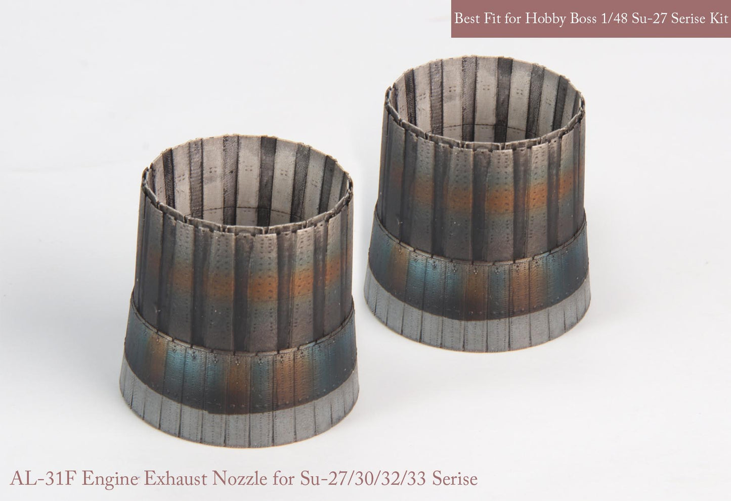 Mk.1 Design MA-48090 1:48 Sukhoi Su-27/Su-30/Su-33 EXHAUST NOZZLE SET