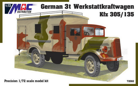 MAC Distribution MAC72082 1:72 Opel 3t Kfz.305/135 Werksattkraftwagen