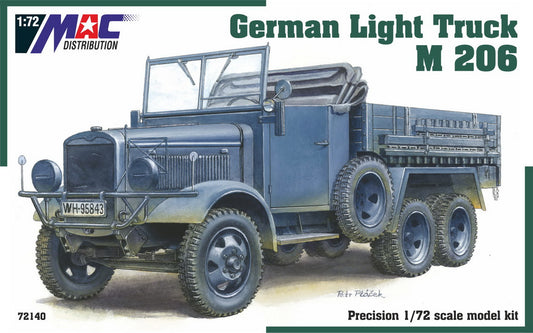 MAC Distribution MAC72140 1:72 Magirus M 206 German Light Truck