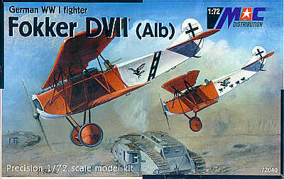 MAC Distribution MAC72040 1:72 Fokker D.VII