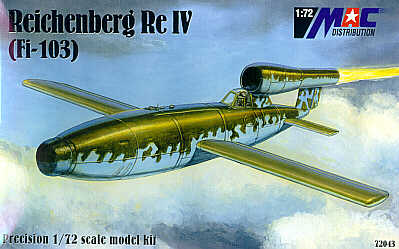 MAC Distribution MAC72043 1:72 Reichenberg Re IV piloted Fieseler Fi-103)