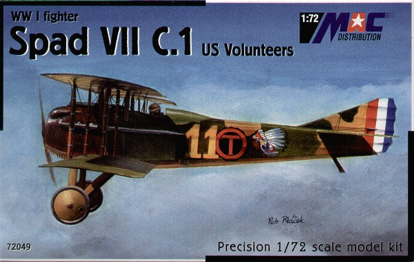 MAC Distribution MAC72049 1:72 Spad VIIC.1 US Volunteers