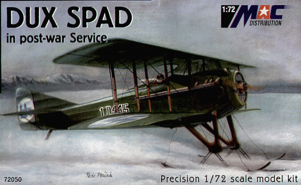 MAC Distribution MAC72050 1:72 DUX Spad in Post War service on skis