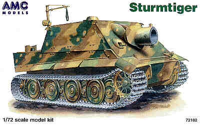 MAC Distribution MAC72102 1:72 Sturmtiger Assault Mortar