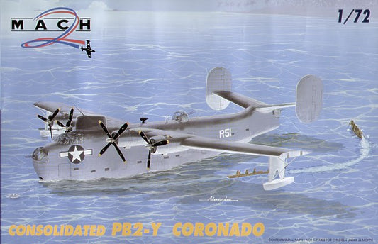 Mach 2 MACH7235 PBY-2 Coronado Flying Boat US Navy 1:72