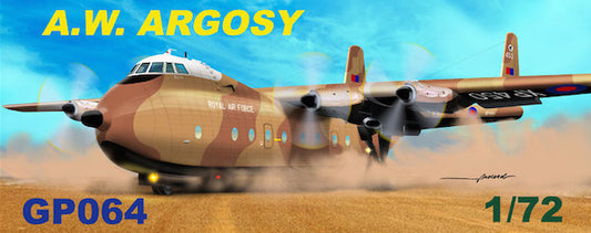 Mach 2 MACHGP064 1:72 Armstrong-Whitworth Argosy Decals RAF