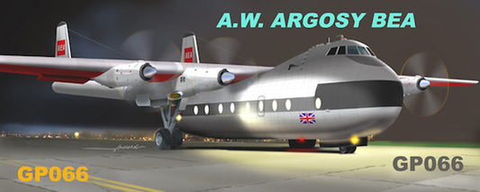Mach 2 MACHGP066 1:72 Armstrong-Whitworth Argosy Decals BEA