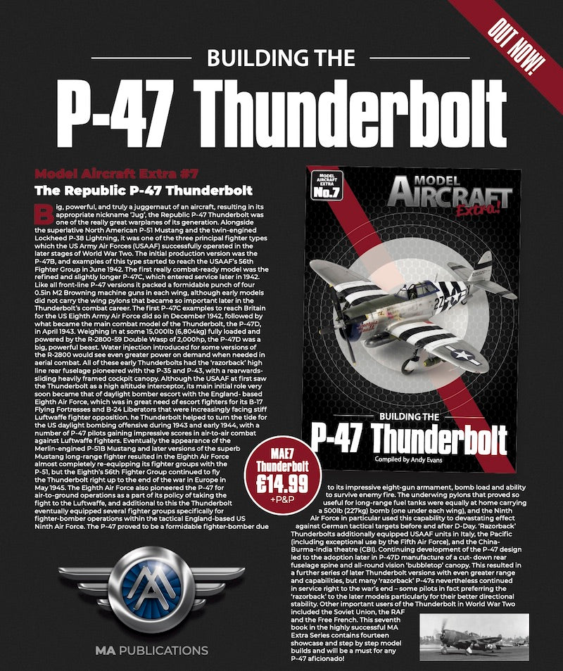 MA Publications MAE07 Building the Republic P-47D Thunderbolt