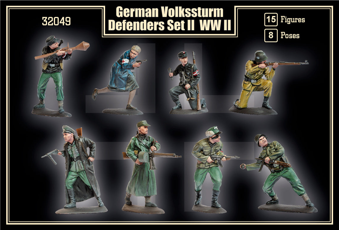 Mars MAR32049 1:32 German Volkssturm Defenders WWII set II