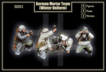 Mars MAR32051 1:32 German Mortar Team in winter uniforms