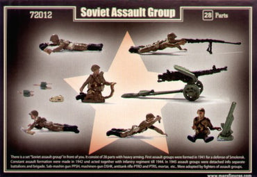 Mars MAR72012 1:72 Soviet WWII Assault Group