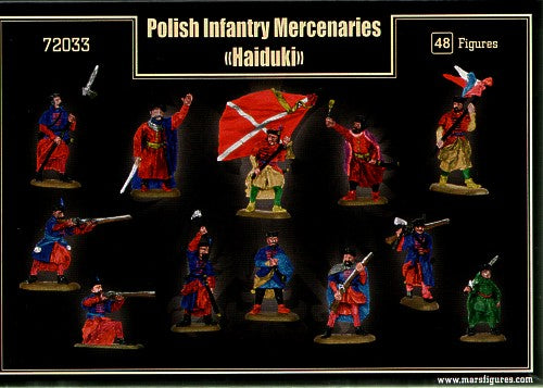 Mars MAR72033 1:72 Polish infantry Mercenaries gaiduks
