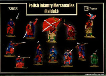 Mars MAR72033 1:72 Polish infantry Mercenaries gaiduks