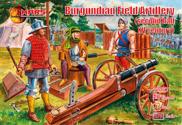 Mars MAR72067 1:72 Burgundian Field Artillery