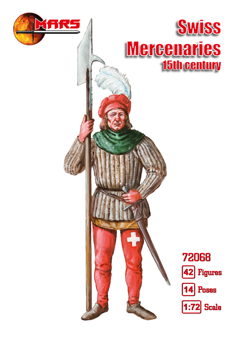 Mars MAR72068 1:72 Swiss Mercenaries