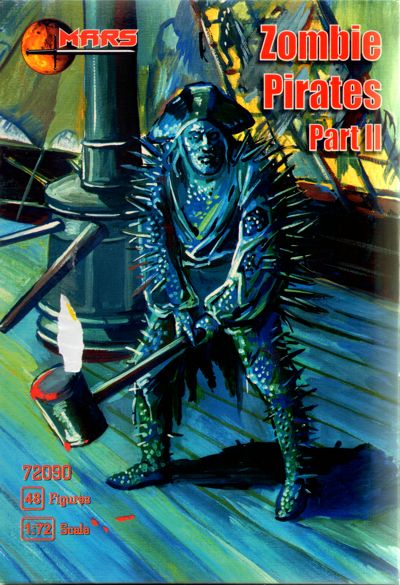 Mars MAR72090 1:72 Zombie Pirates part