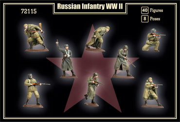 Mars MAR72115 1:72 Russian Infantry WWII