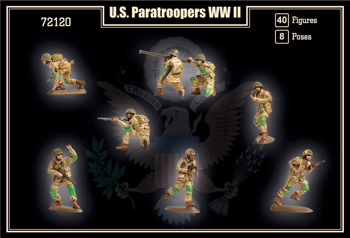 Mars MAR72120 1:72 U.S.Paratroopers