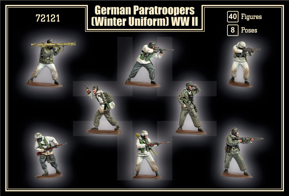 Mars MAR72121 1:72 German Paratroopers winter uniform.
