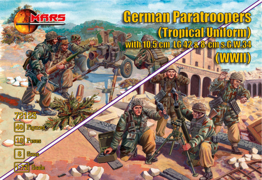 Mars MAR72123 1:72 German Paratroopers
