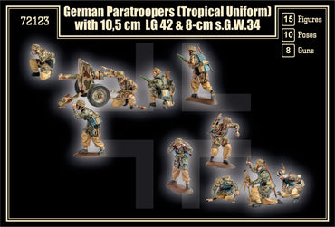 Mars MAR72123 1:72 German Paratroopers
