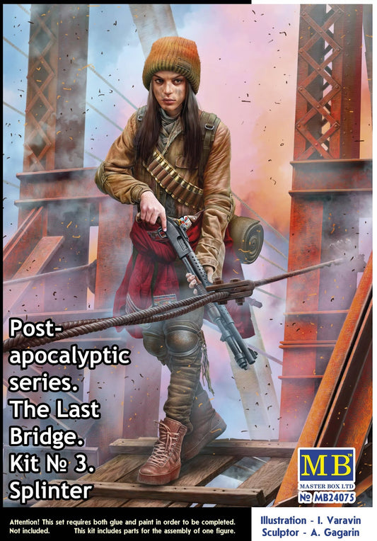 Master Box MAS24075 1:24 The Last Bridge, Kit no 3, Splinter
