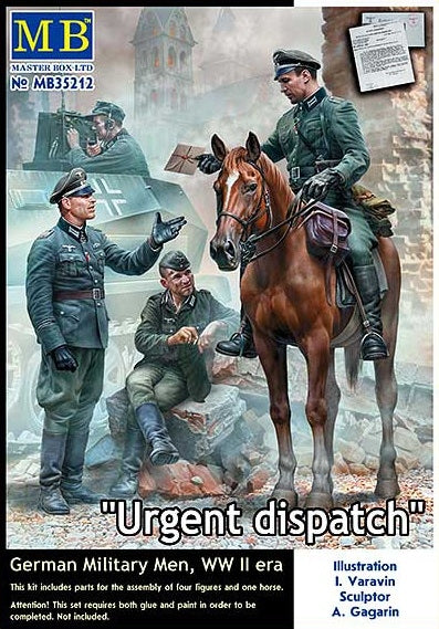 Master Box MAS35212 1:35 WWII Urgent Dispatch