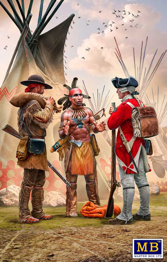 Master Box MAS35222 1:35 Indian Wars Series, XVIII century