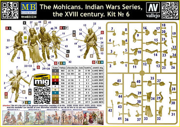 Master Box MAS35234 1:35 The Mohicans