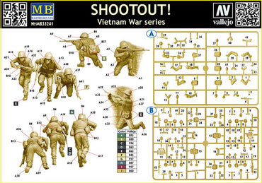 Master Box MAS35241 1:35 SHOOTOUT!, Vietnam War Series