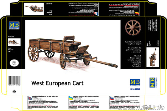Master Box MAS3562 1:35 Farmer's Cart, Western Europe