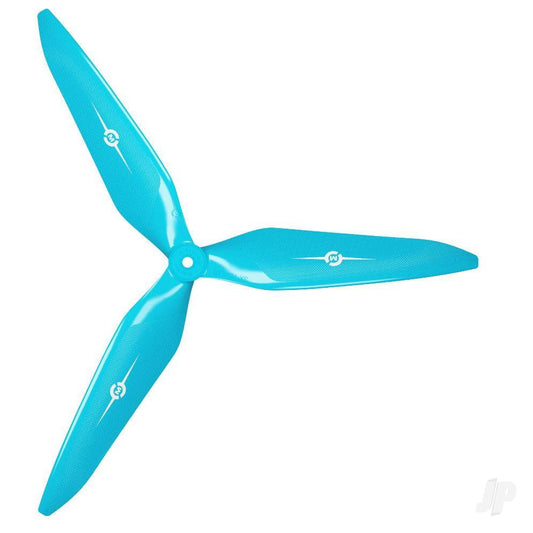 Master Airscrew 12x11 3X Power X-Class Giant Racing Drone Propeller (CW) Reverse/Pusher Blue 3X12X11RL1