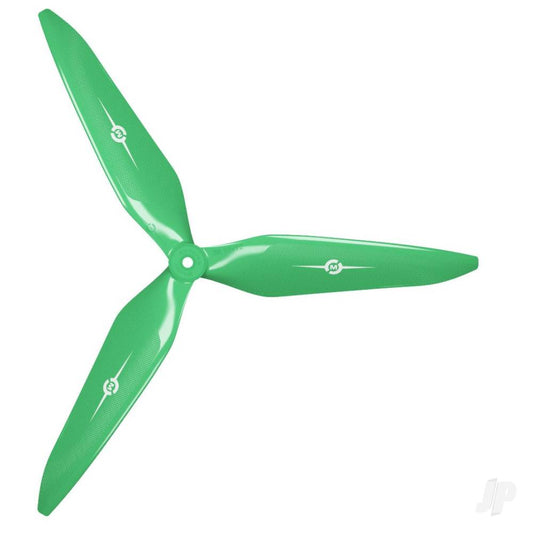 Master Airscrew 13x12 3X Power X-Class Giant Racing Drone Propeller (CCW) Green 3X13X12NG1